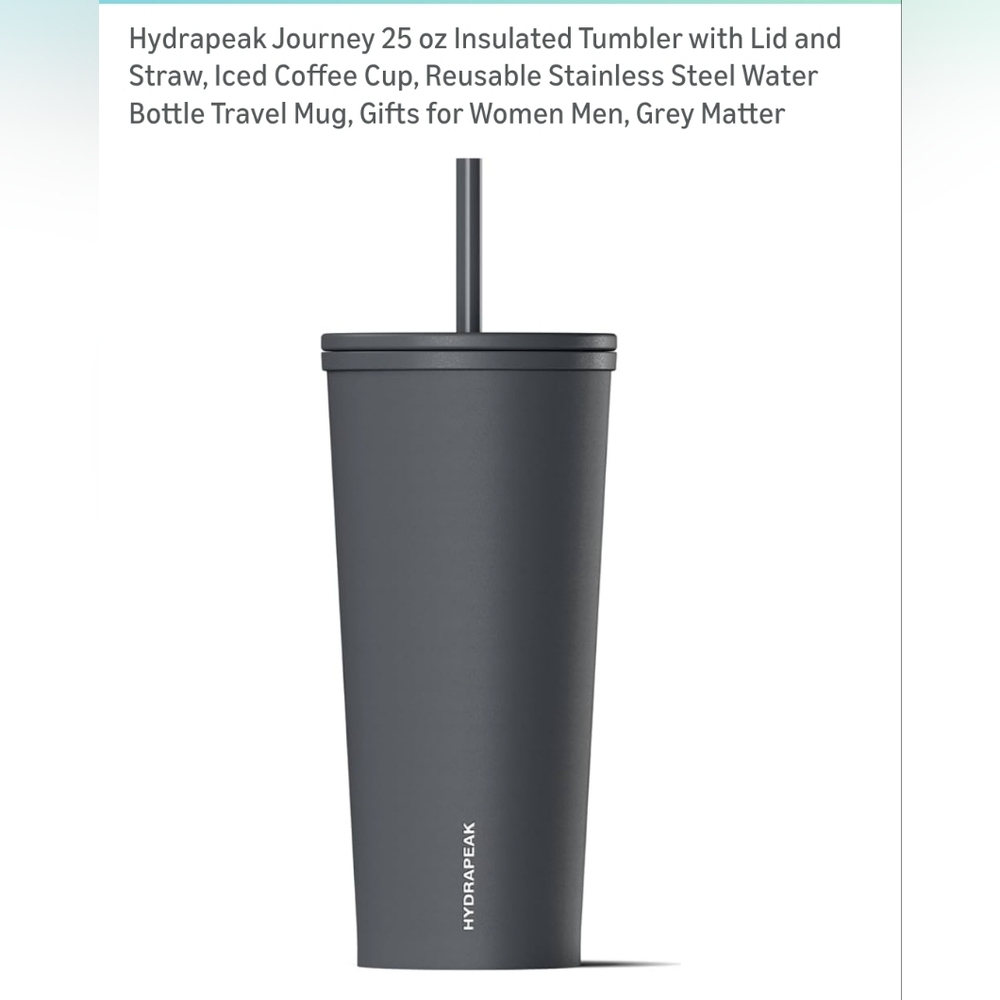Hydrapeak Journey 25 oz Insulated Tumbler - Grey